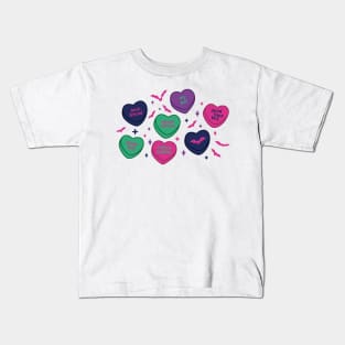 Laszlo Cravensworth Conversation Hearts Kids T-Shirt